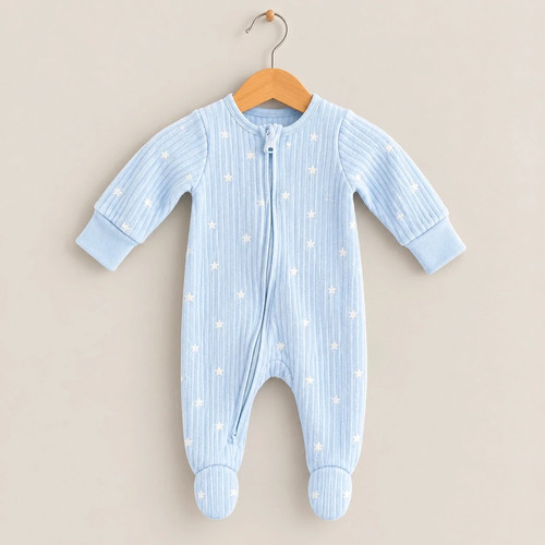 Little nutmeg baby quilted - quilted, zip