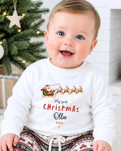 Personalised first christmas - personalised,