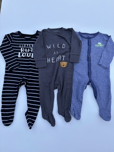Baby boy pack sleepsuits 6 - boy, 3-6