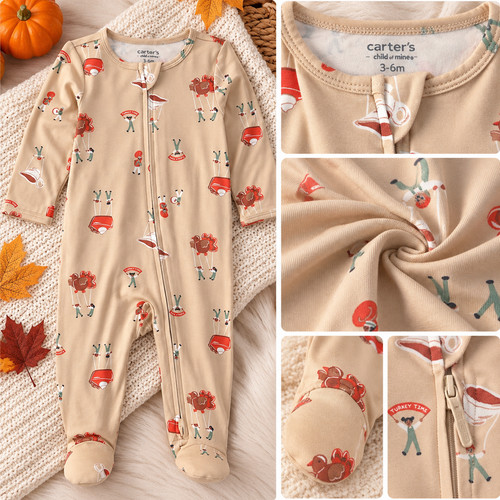 Baby thanksgiving footed - baby,