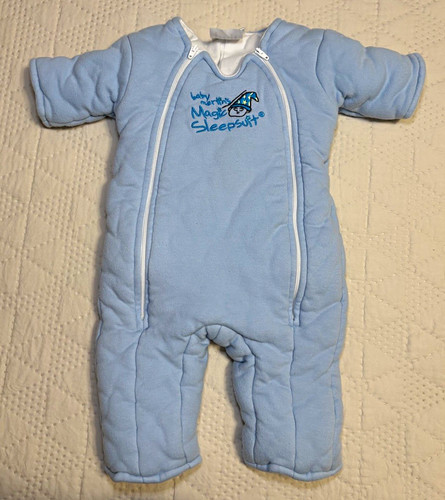 Baby merlin magic sleepsuit - magic,