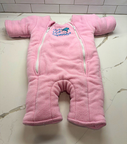 Pink fleece polyester - fleece, baby