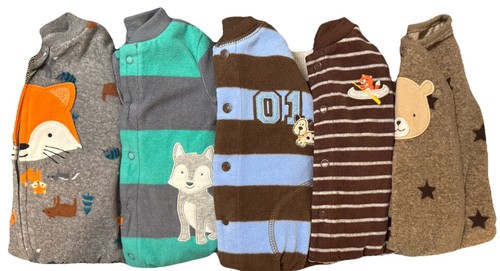 Lot carters fleece - 5,