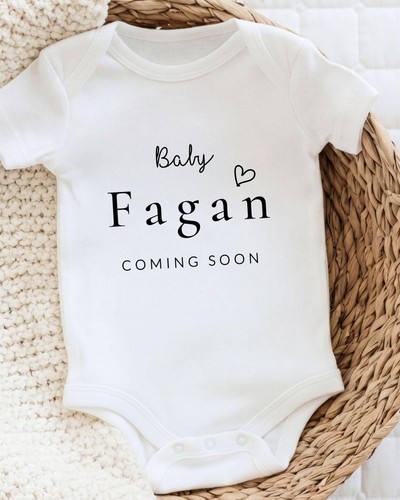 Personalised pregnancy reveal - personalised,