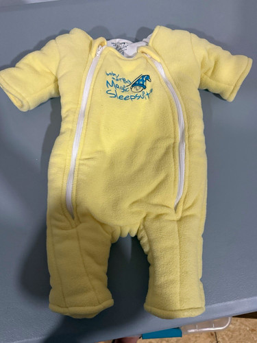 Baby merlin magic sleepsuit - magic,