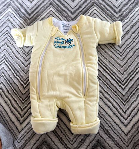 Baby merlin magic sleepsuit - merlin's,