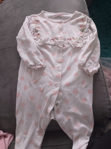 Girls polka dot sleepsuit - girls,