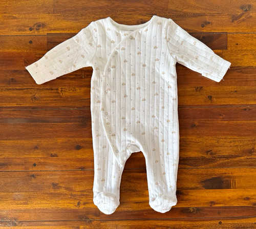 Quilted baby sleepsuit - baby,