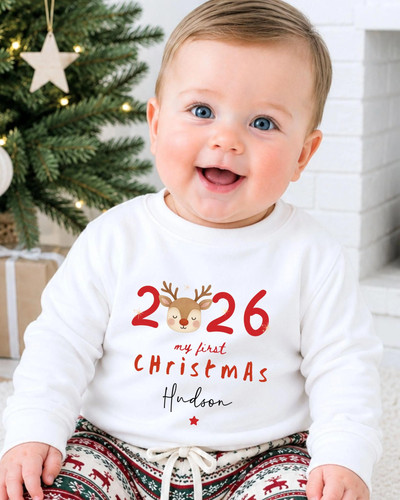 Personalised baby christmas - baby,