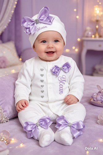 Newborn baby sleepsuit - baby,