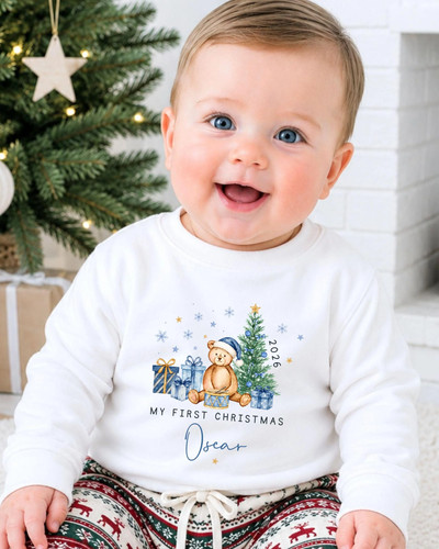 Personalised baby christmas - baby,