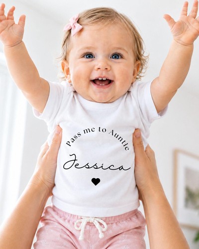 Custom aunt baby grow - custom,
