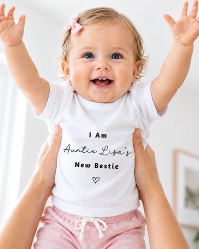 Personalised auntie baby - auntie,