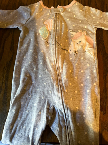 Carter girls footed zip - carter's, 6-9m