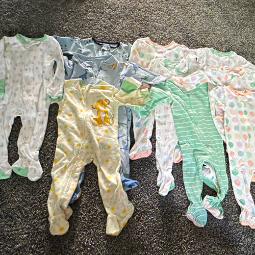 Baby footed sleeper - footed, of