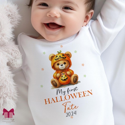 Personalised baby sleepsuit - personalised,