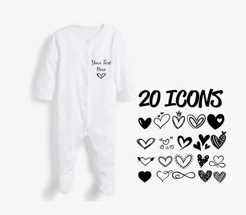 Personalised unisex full white - full,