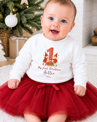 Personalised first christmas - personalised,