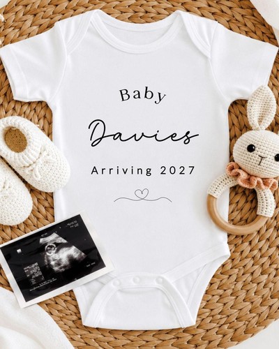 Personalised baby announcement - personalised,