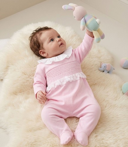 Baby girl sleepsuit babygrow - girl,