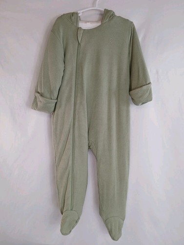 Mori baby ribbed pramsuit - mori,