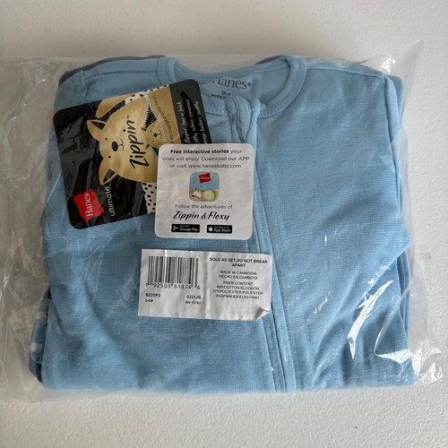 Hanes baby boy sleepsuit - baby,