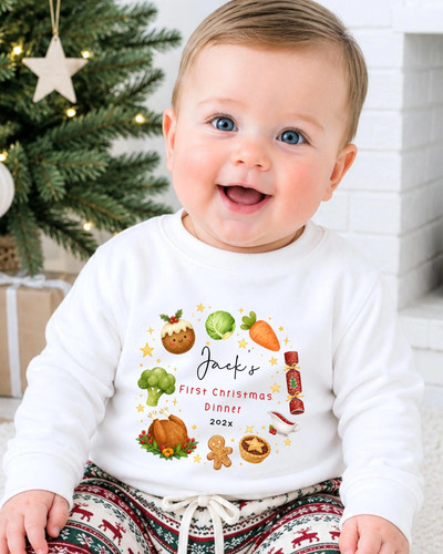 Personalised first christmas - personalised,