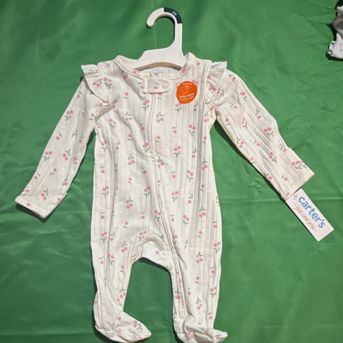 Carter footed zip - carter's, 3m