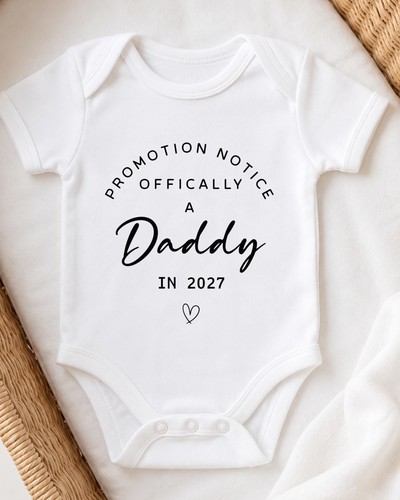 Promoted daddy babygrow new - to,