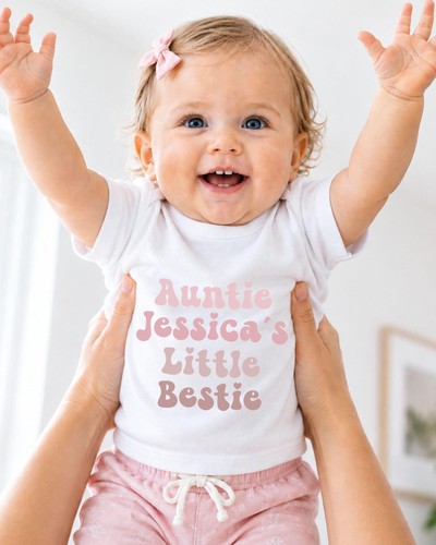 Personalised auntie baby - auntie,