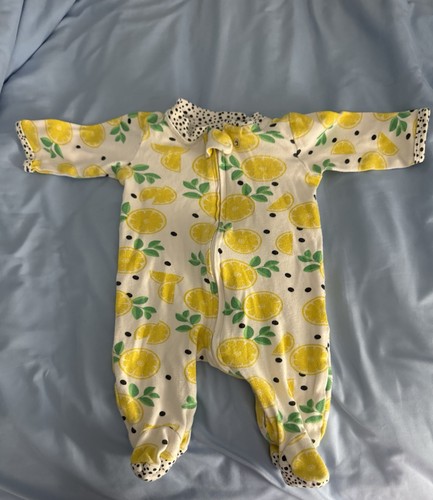 Lamaze yellow lemon print baby