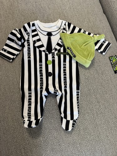 Bnwt beetlejuice baby outfit - beetlejuice,