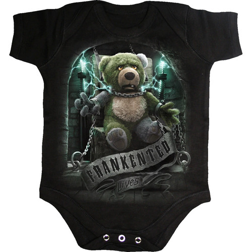Frankented baby sleepsuit - frankented,