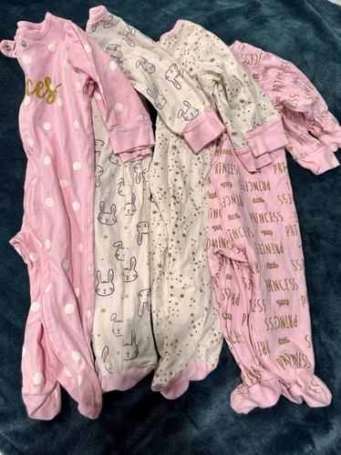 Girls footed one piece - footed, one-piece